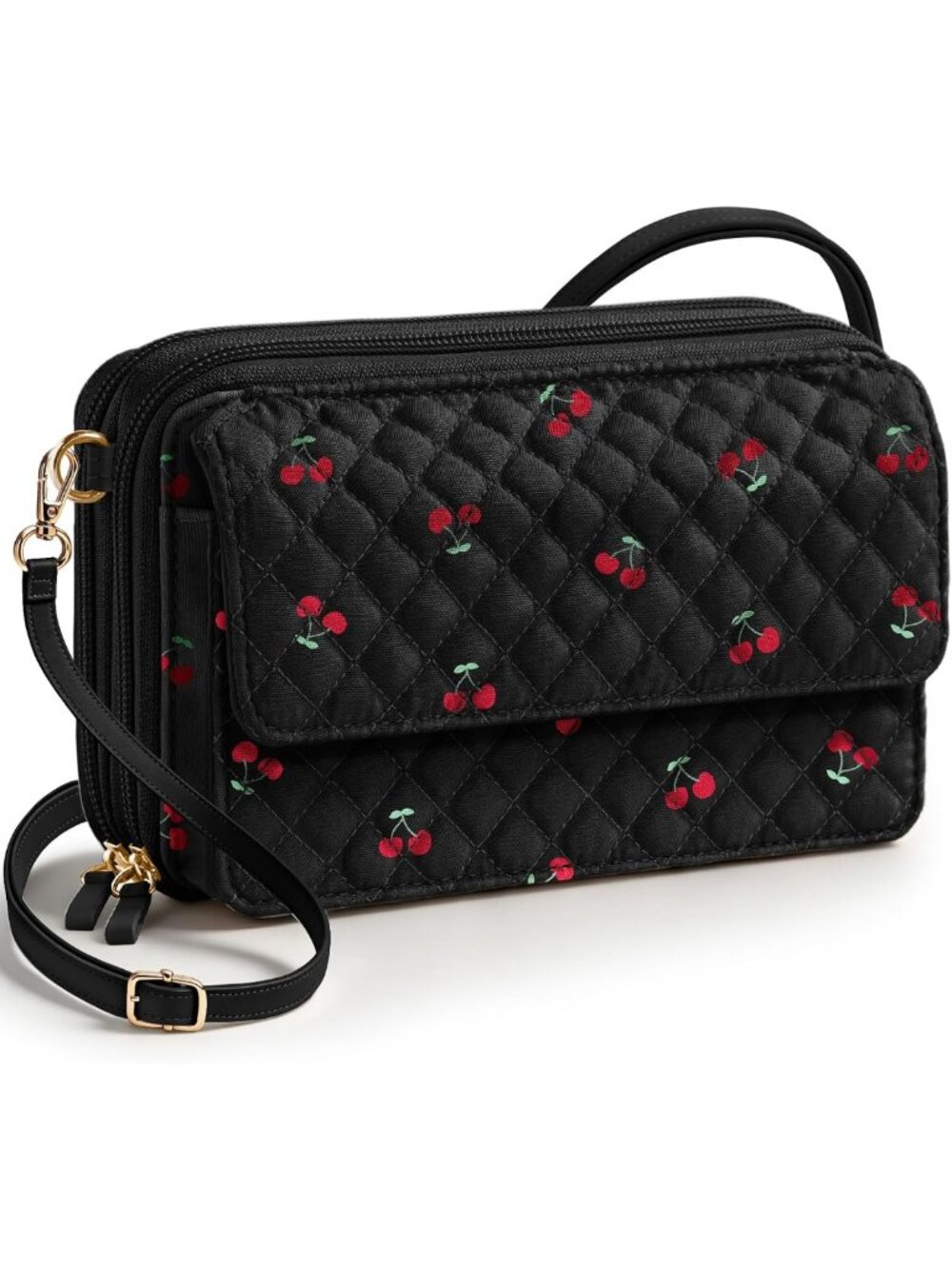 Stylish Cotton Quilted Crossbody Bag for Women - Perfect for Everyday Use